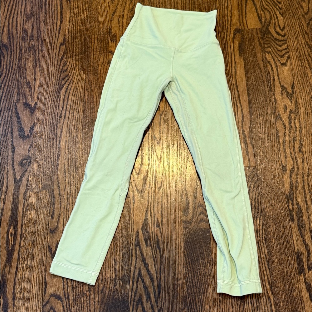 Lululemon Athletica Light Green Leggings